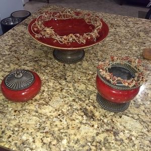 Party Lite 3 piece decorative Moroccan set